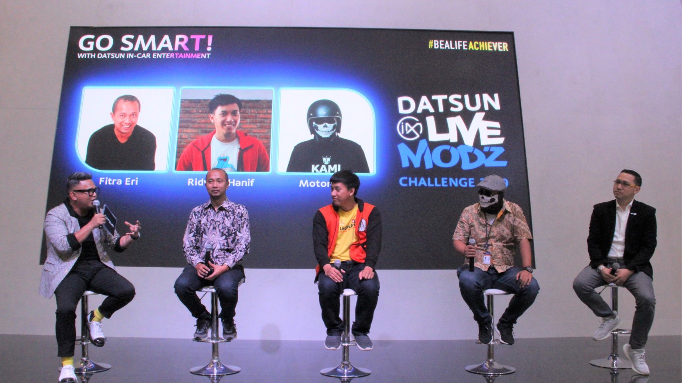 Datsun Dukung Kreativitas Anak  Muda  di Live Modz Challenge 