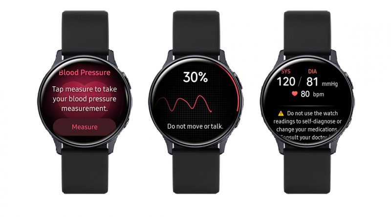 Galaxy Watch Active2 - Samsung Health Monitor & Blood Pressure